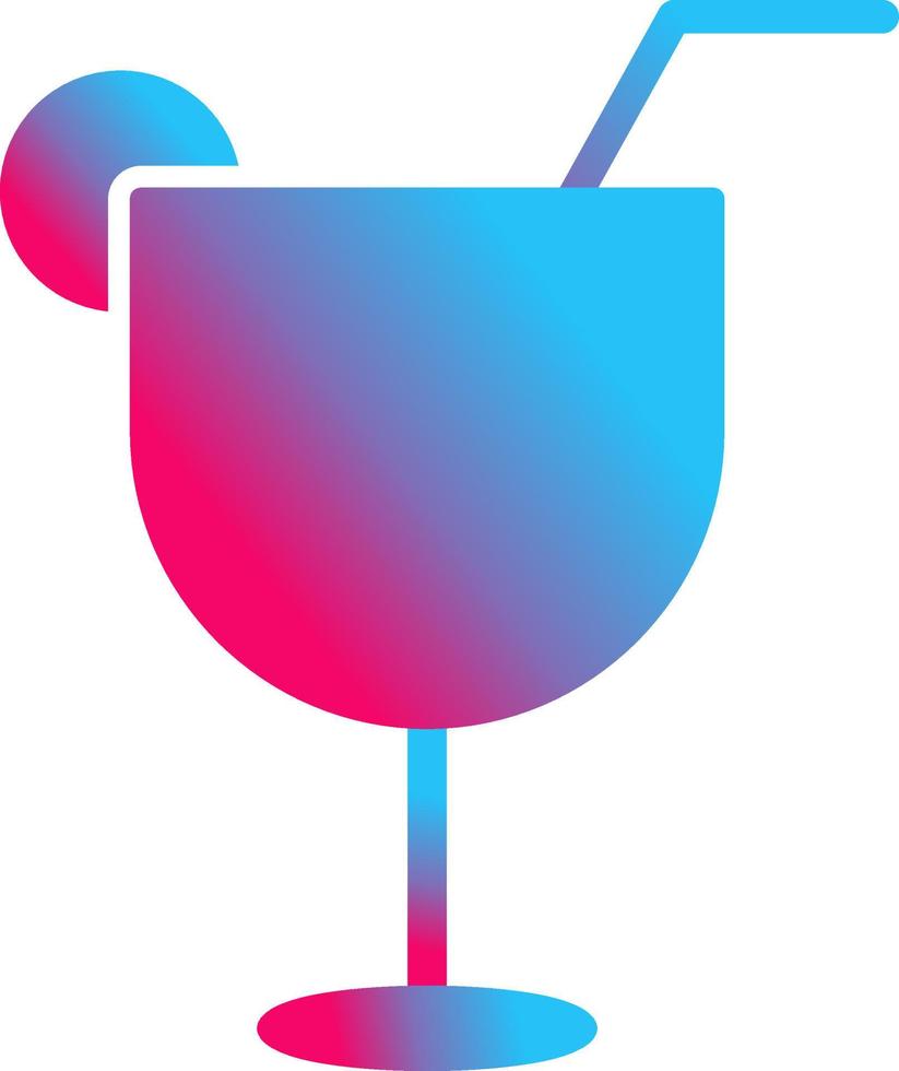 icono de vector de bebidas únicas