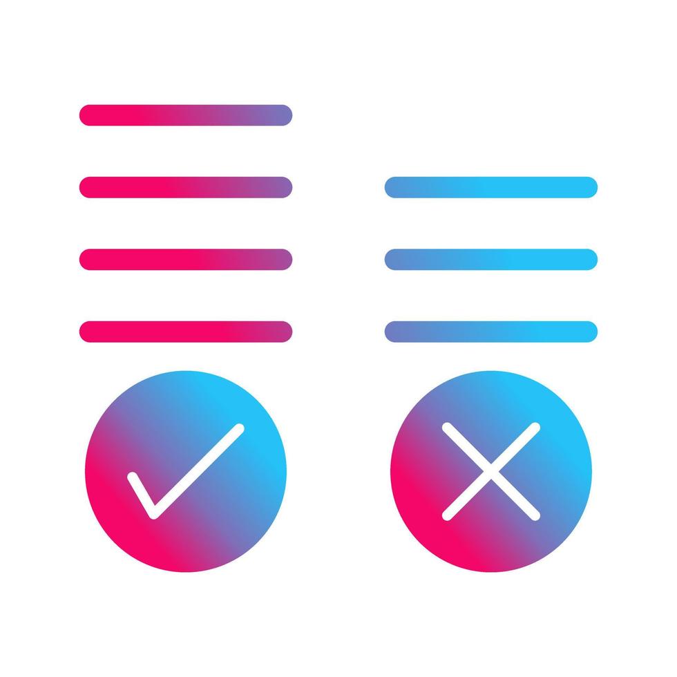 Voting Result Vector Icon