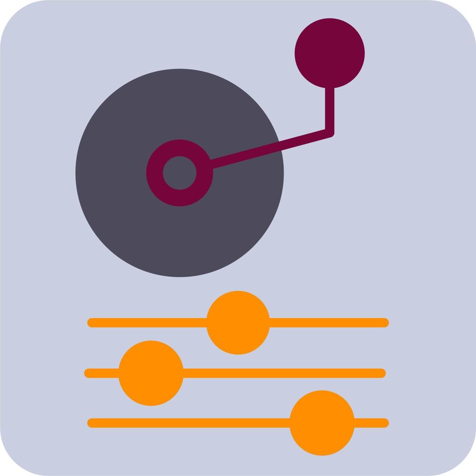 Turntable Vector Icon