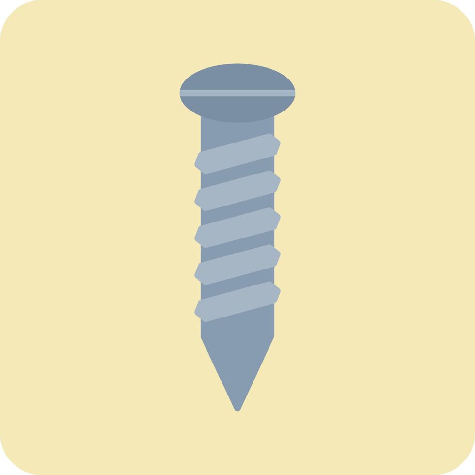 icono de vector de tornillo