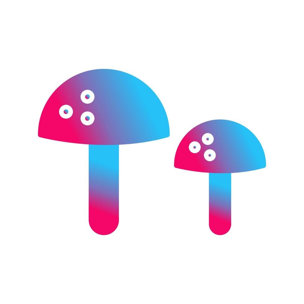 Mushrooms Vector Icon