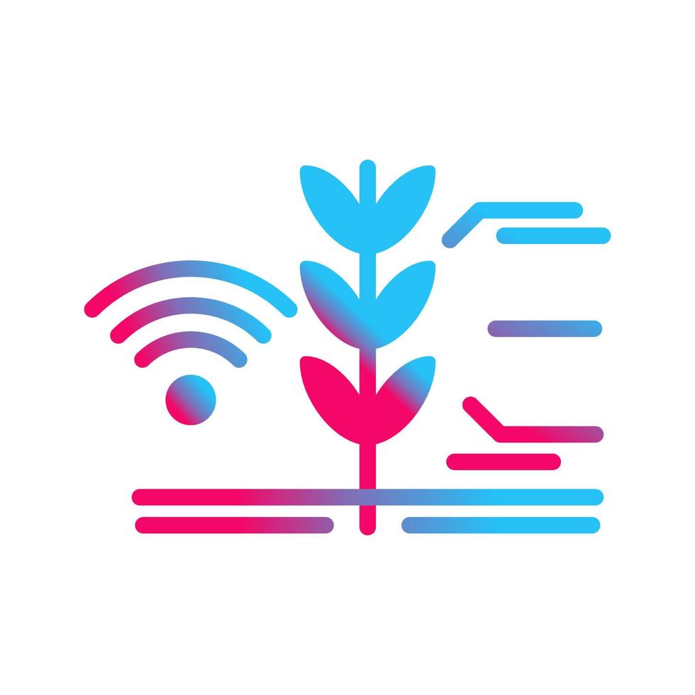 Smart Farm Vector Icon