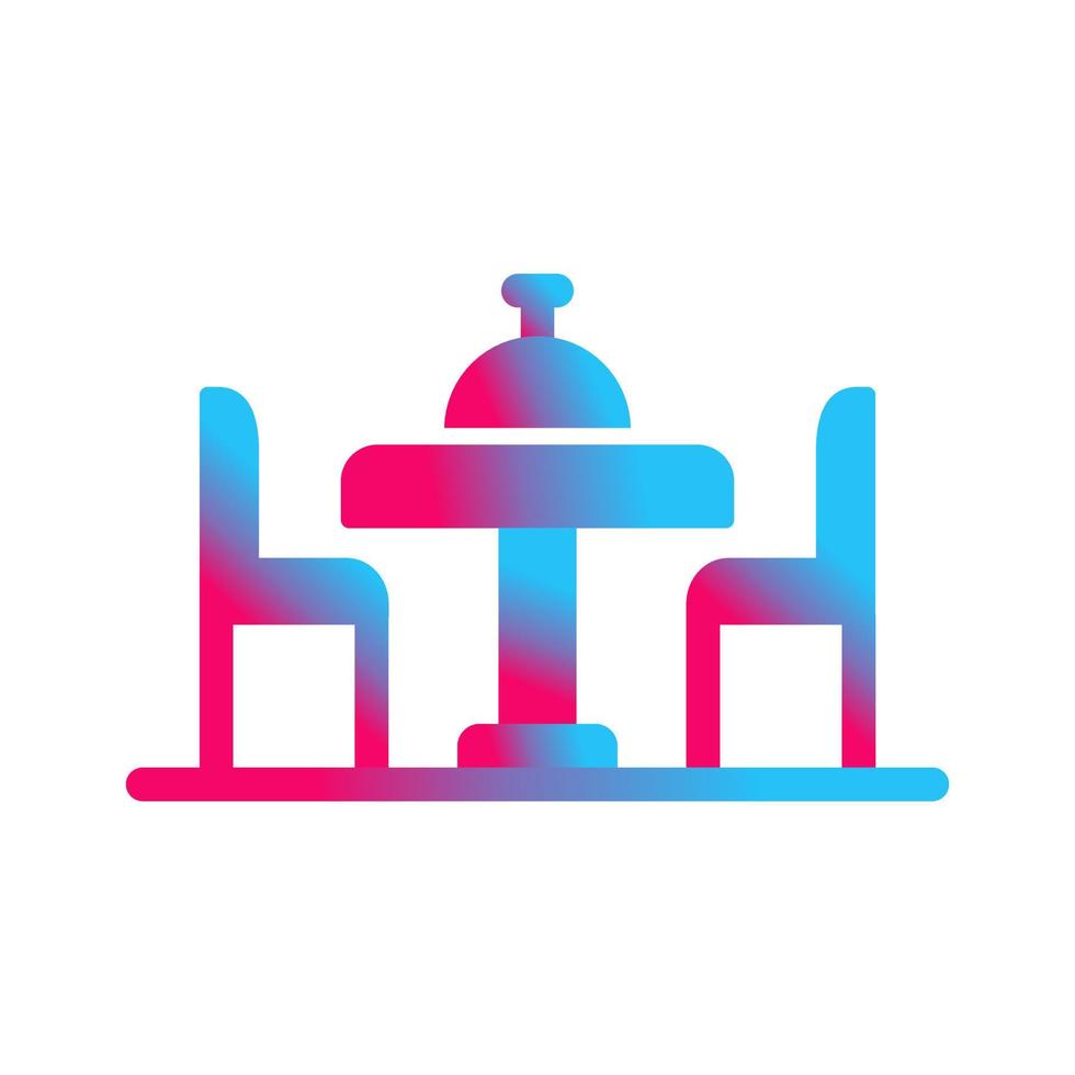 Dinning Table Vector Icon