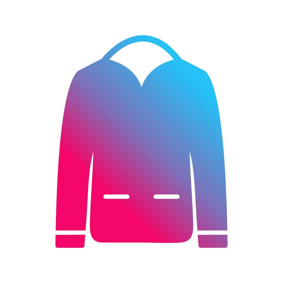 icono de vector de chaqueta de hombre