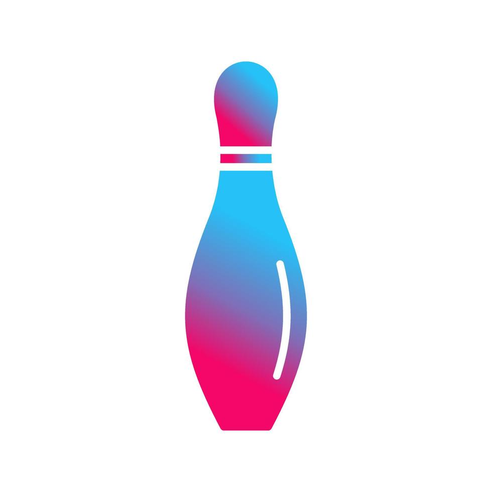 Bowling Pin Vector Icon