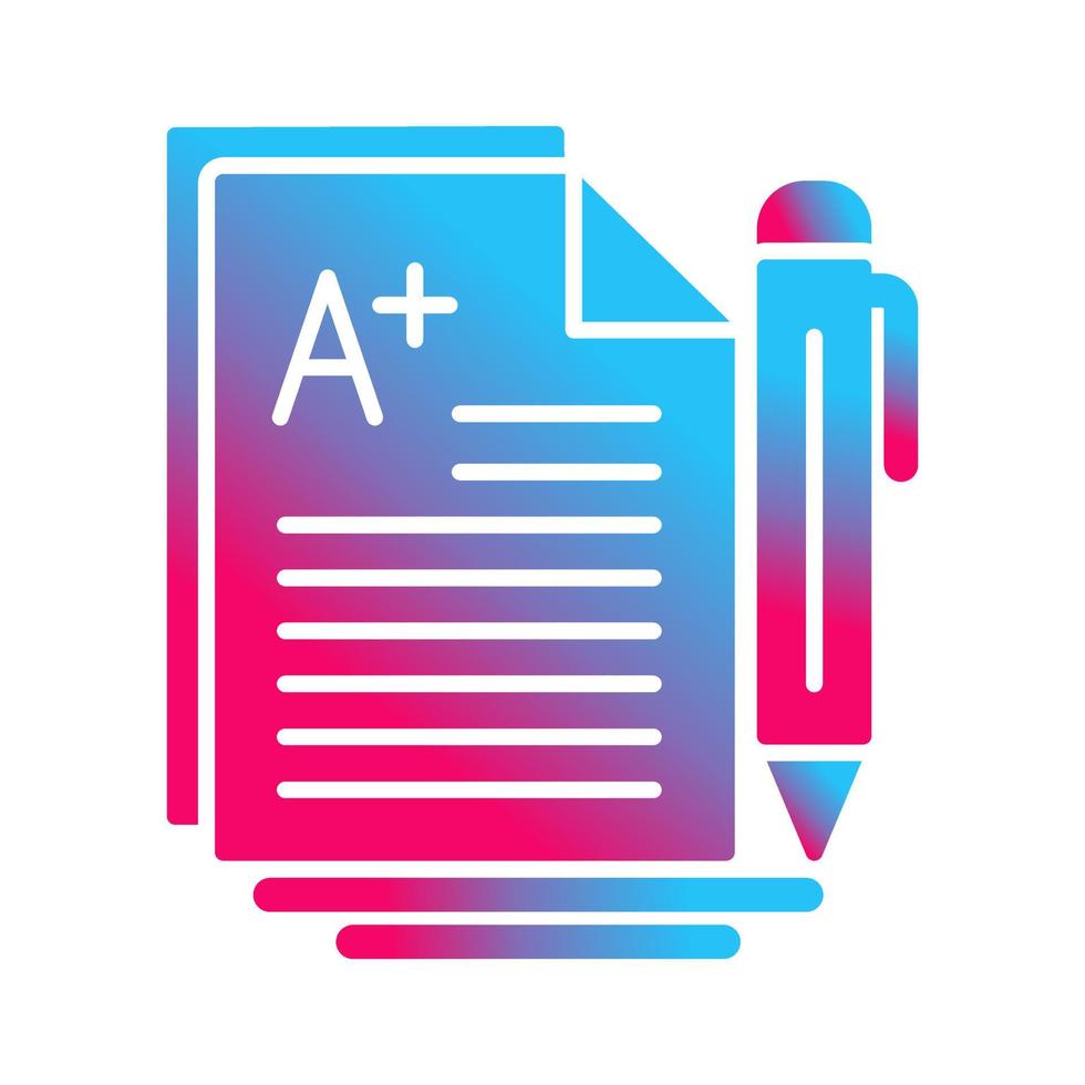A Grade Vector Icon
