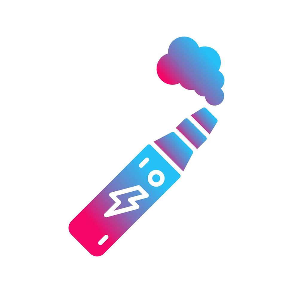 Electronic Cigarette Vector Icon