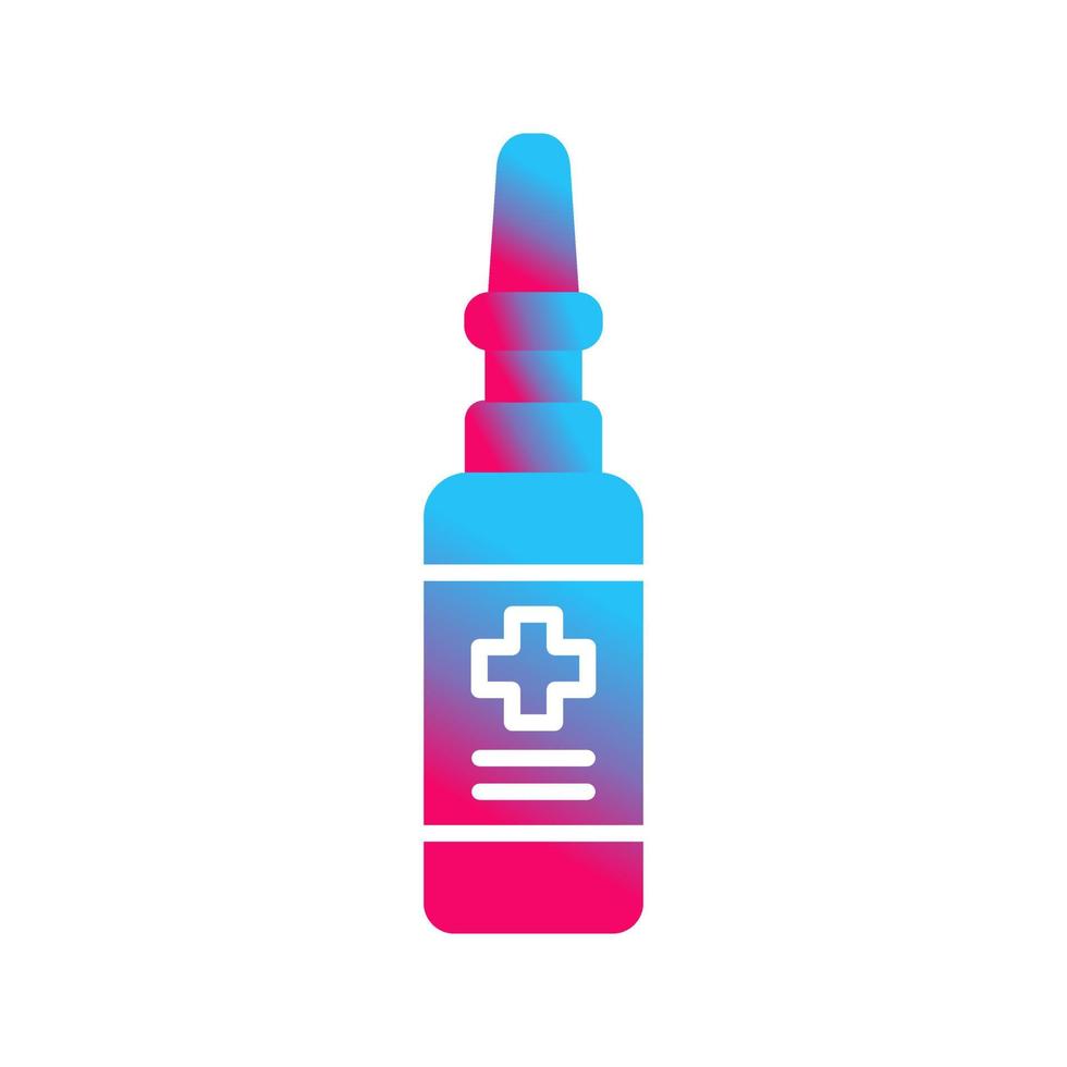 Nasal Spray Vector Icon