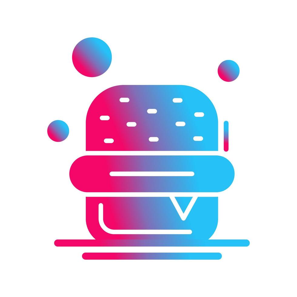 icono de vector de hamburguesa