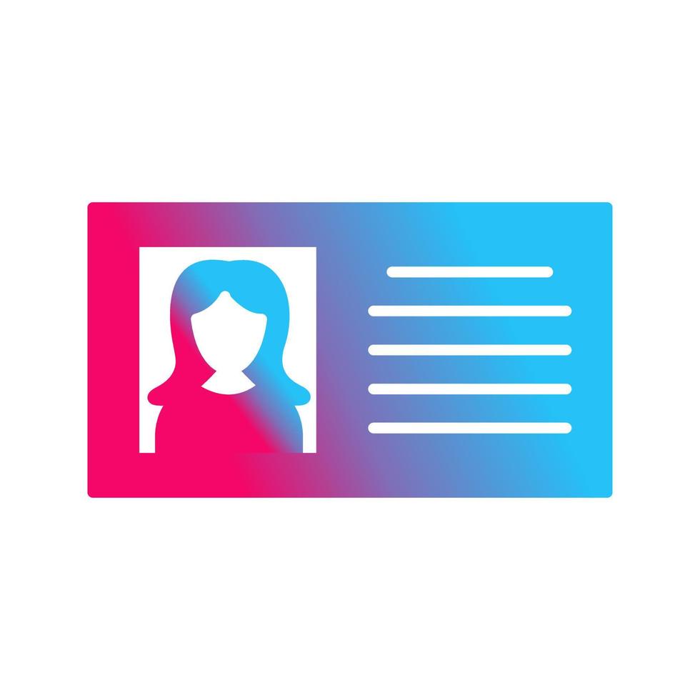 Female Profile Vector Icon