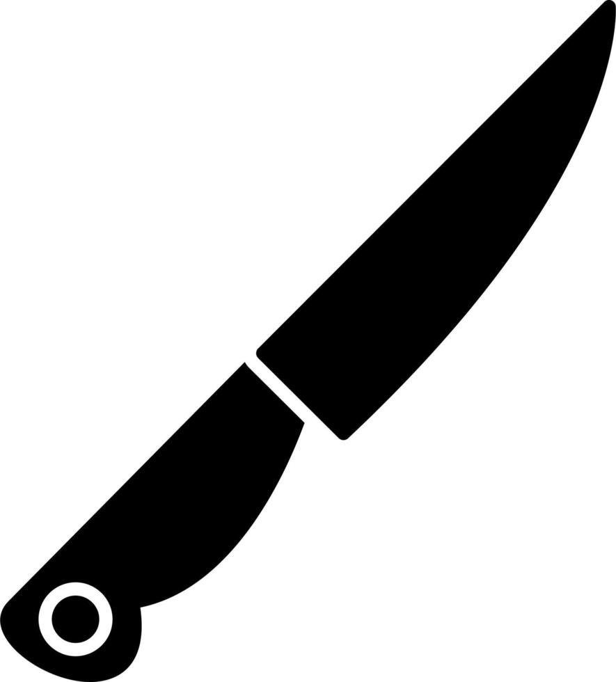 icono de vector de cuchillo