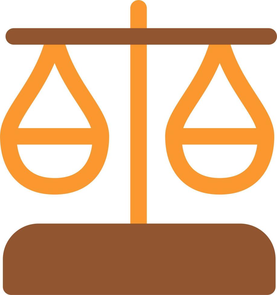 Law scale Vector Icon
