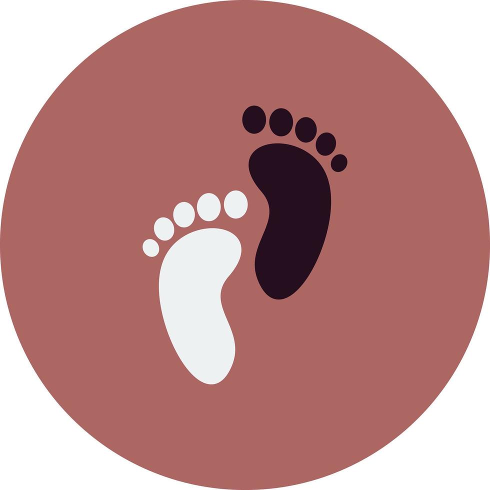 Footprints Vector Icon