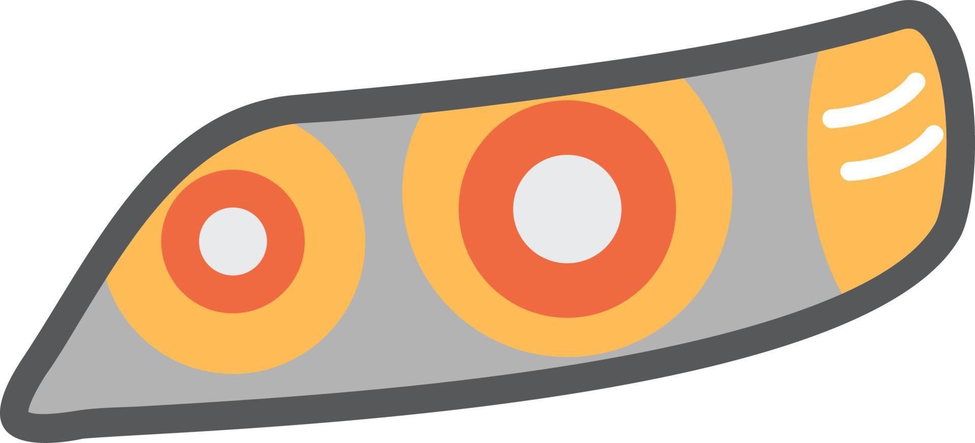 Headlight Vector Icon