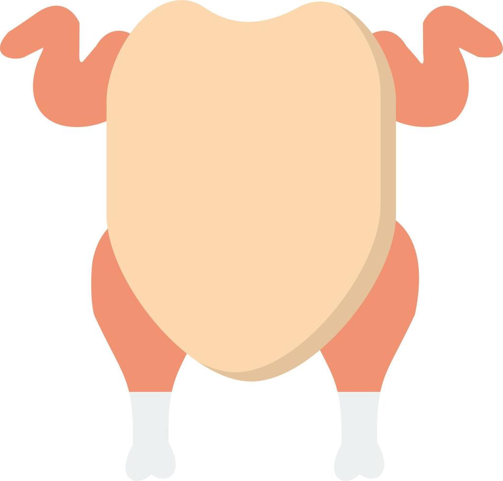 icono de vector de pollo