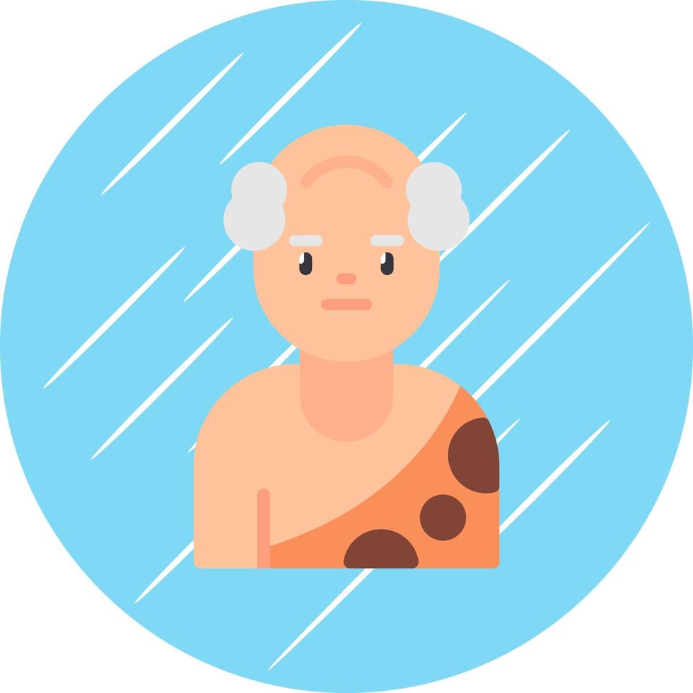 Old Man Vector Icon