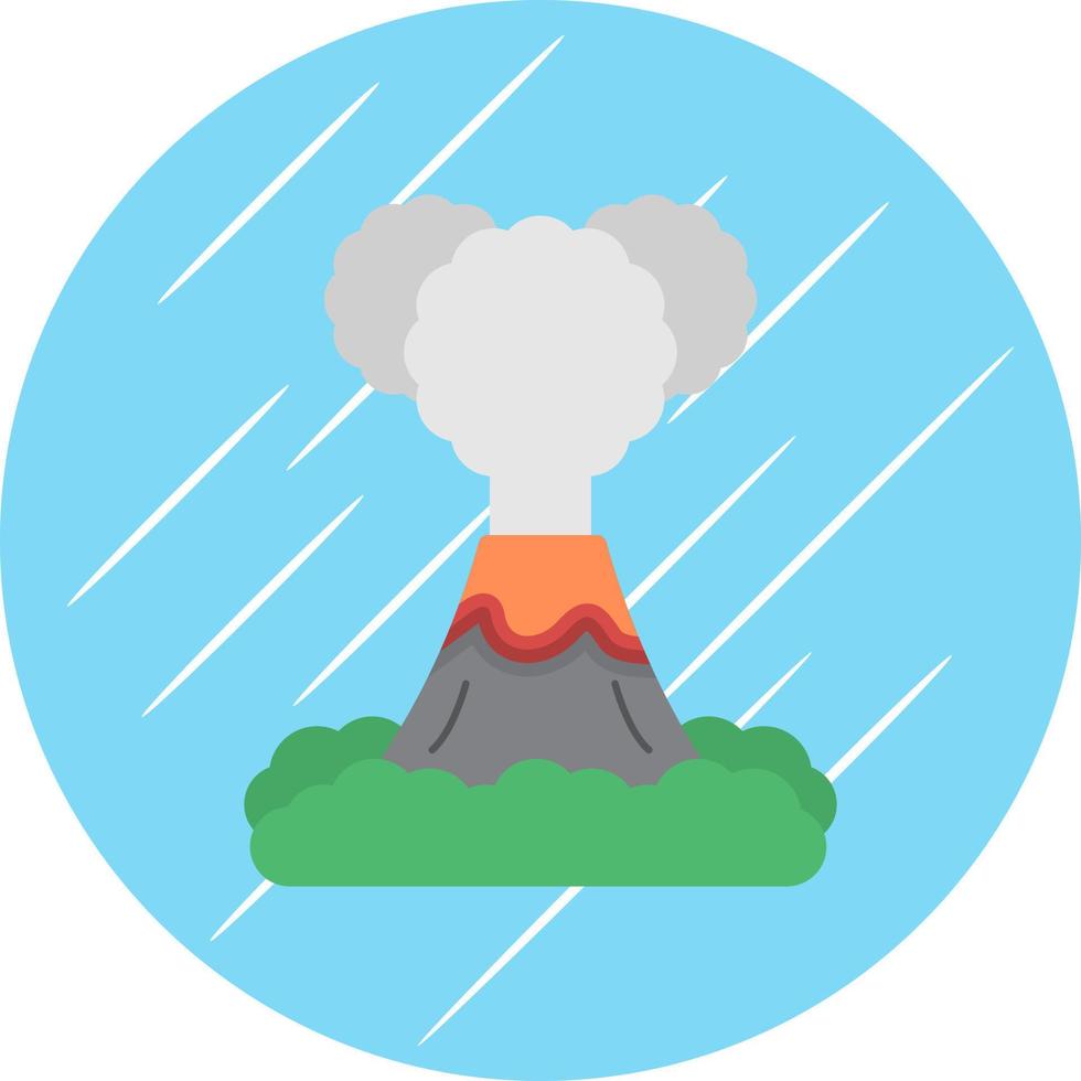 Volcano Vector Icon