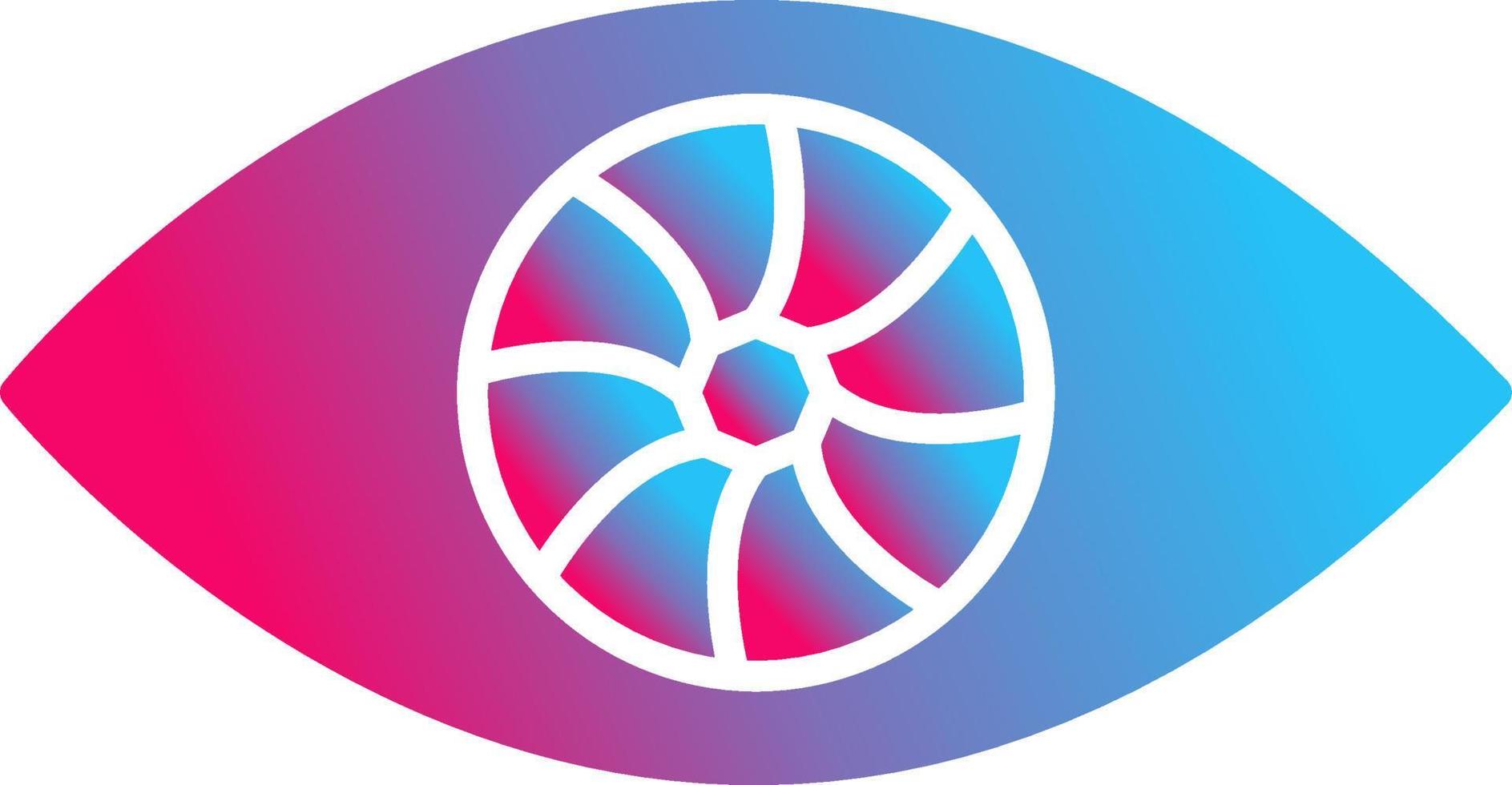 Unique Eye Vector Icon