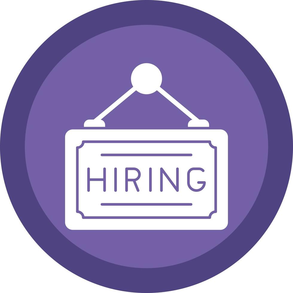 Hiring Vector Icon Design