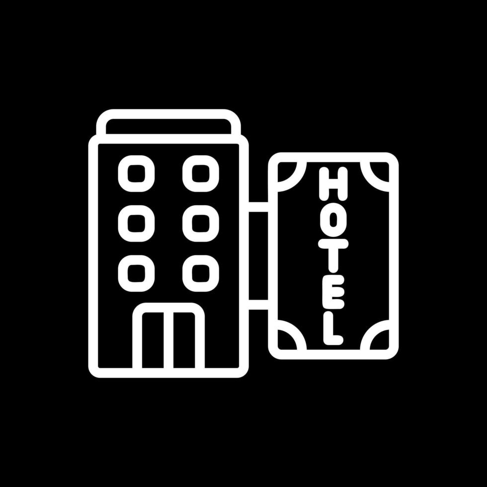 Hotel Vector Icon Design