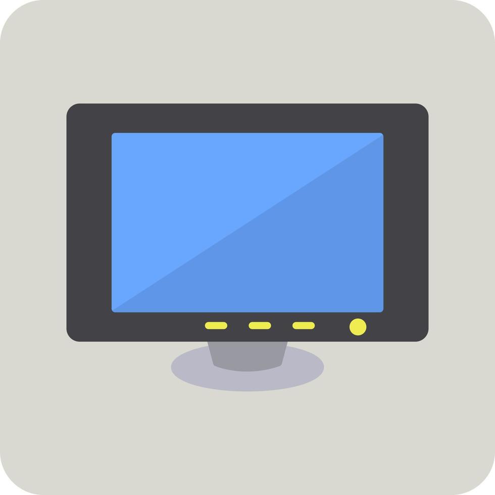 monitor de icono de vector