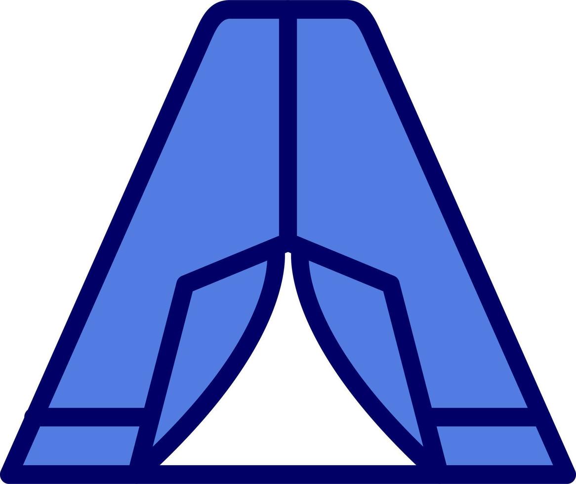 Tent Vector Icon