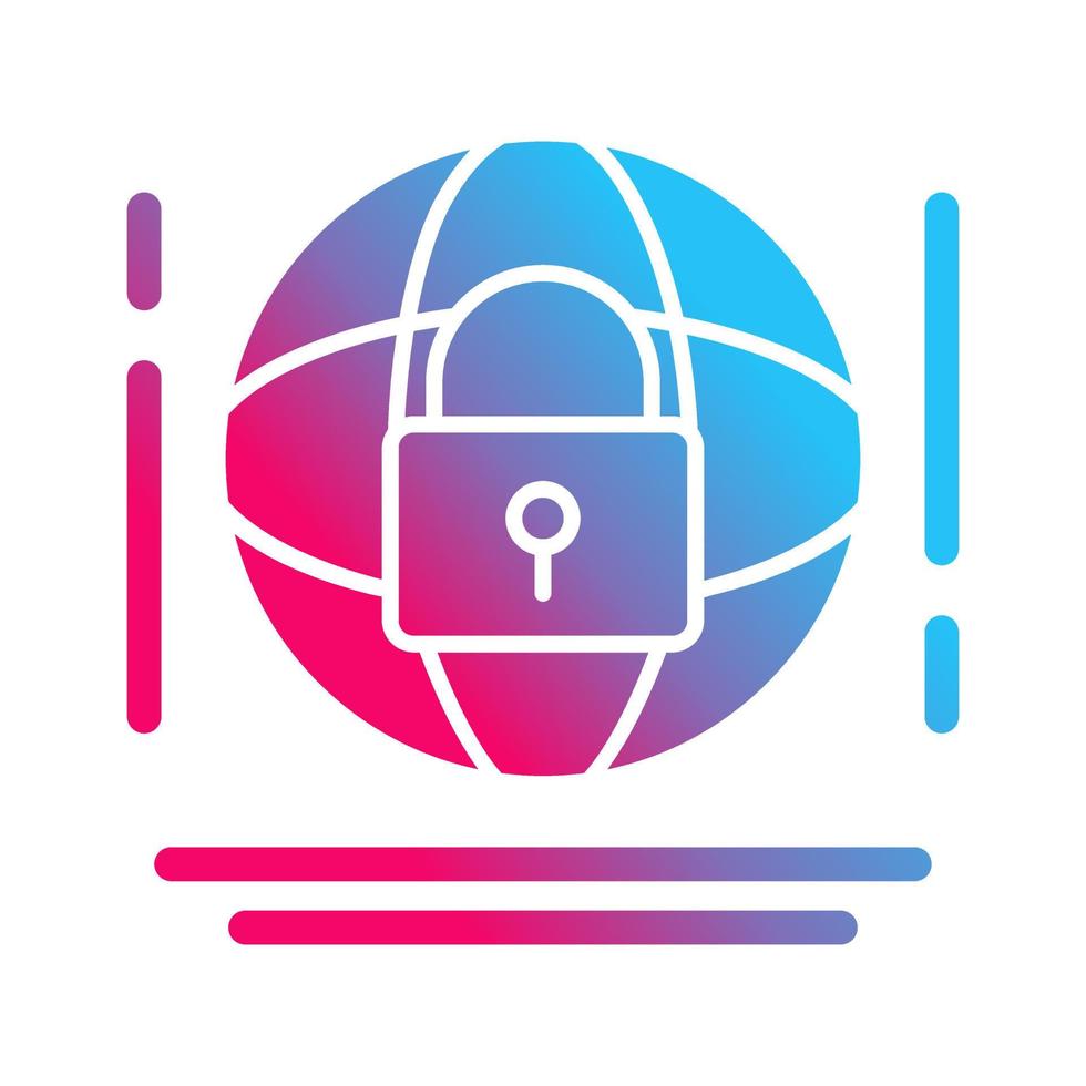 Internet Security Vector Icon