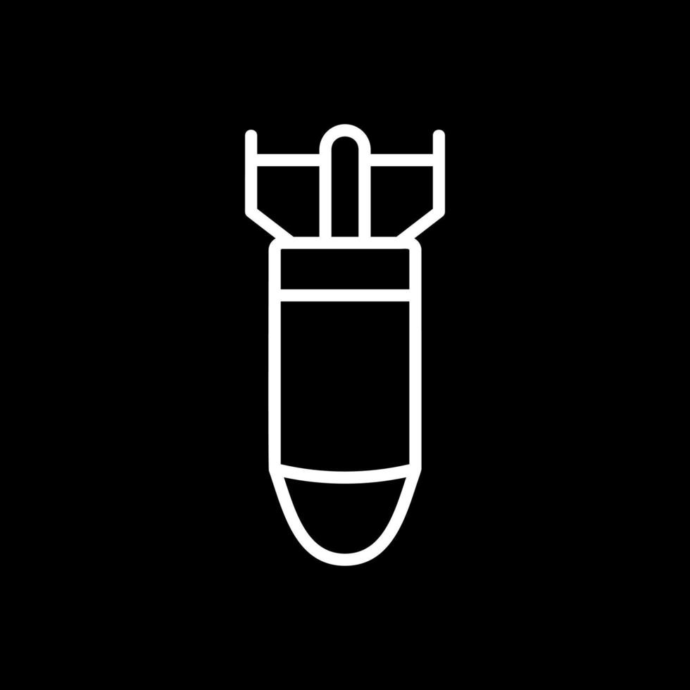 Bomber Vector Icon Design