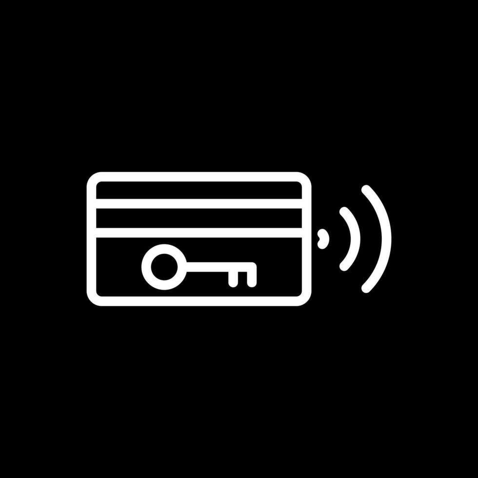 Room Key Vector Icon Design