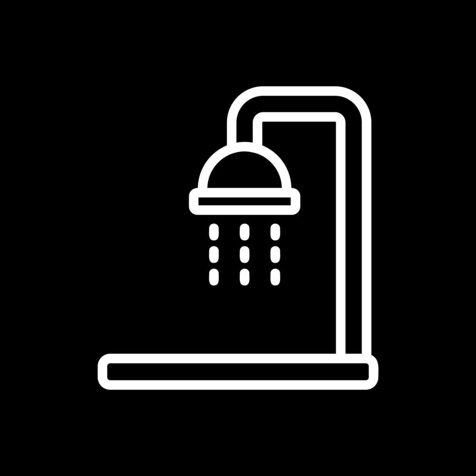 Shower Vector Icon Design