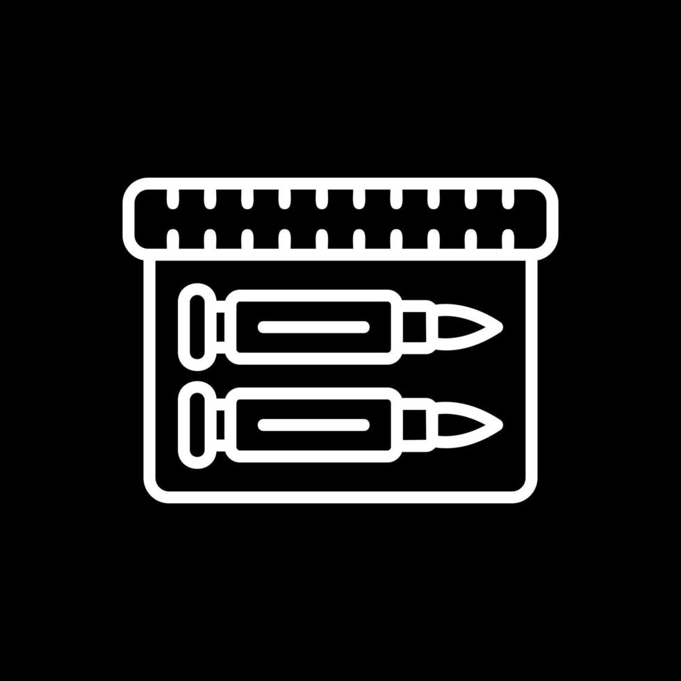 Ammunition Vector Icon Design