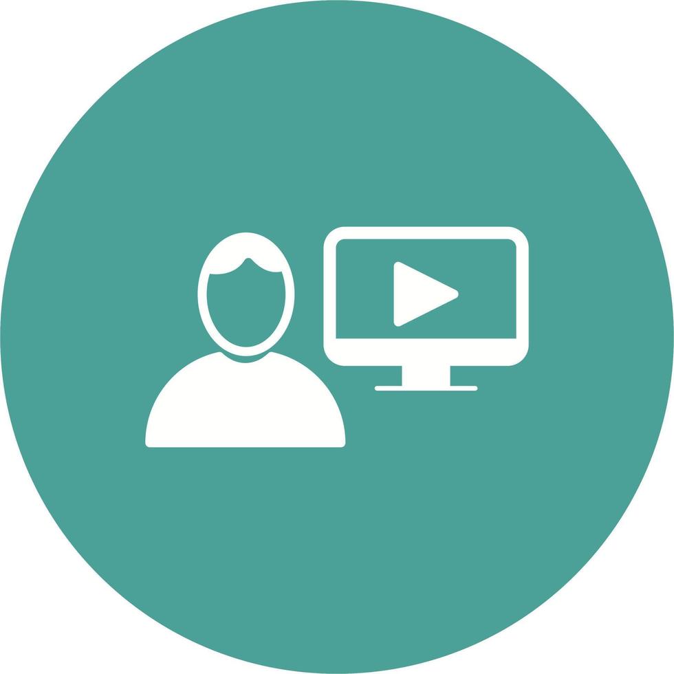 Blogger Vector Icon