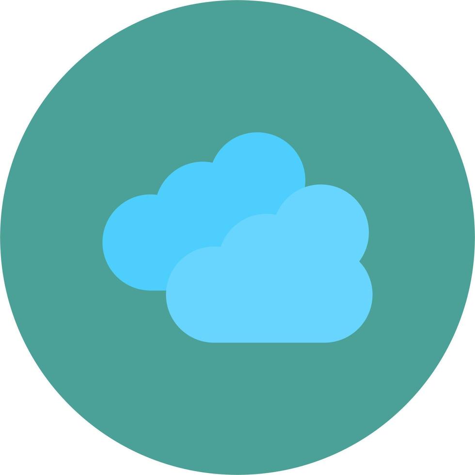 icono de vector de nube