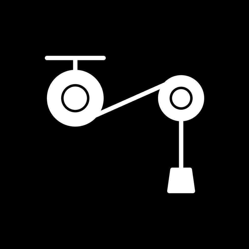 Pulley Vector Icon Design