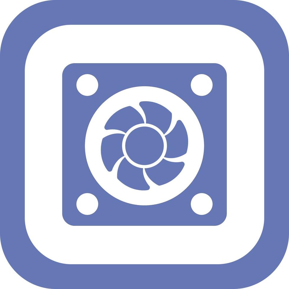 Cooling Fan Vector Icon
