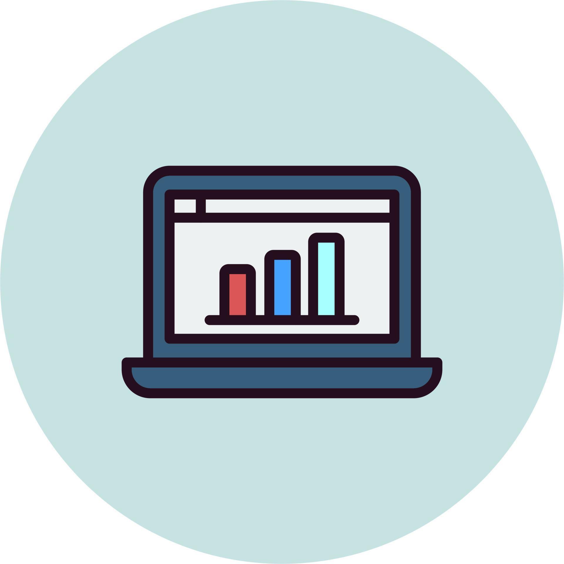 Analytics Vector Icon 19779411 Vector Art at Vecteezy