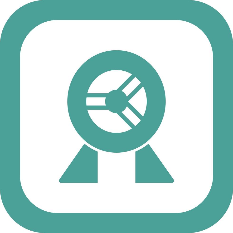 Hamster Wheel Vector Icon