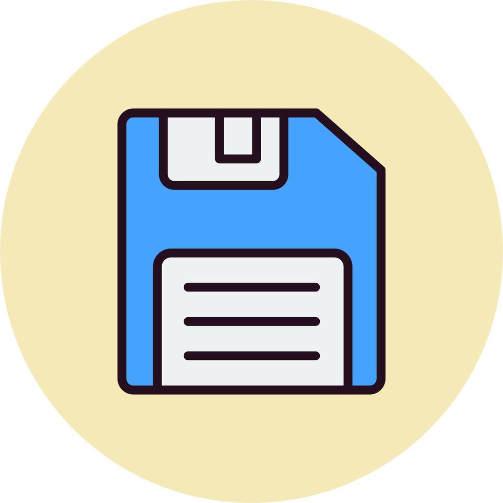 Floppy Disk Vector Icon