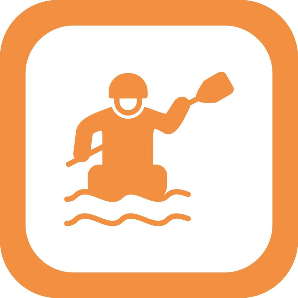 Rafting Vector Icon