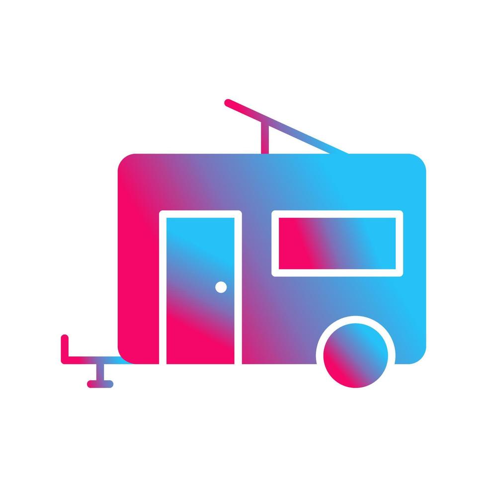 Trailer Vector Icon