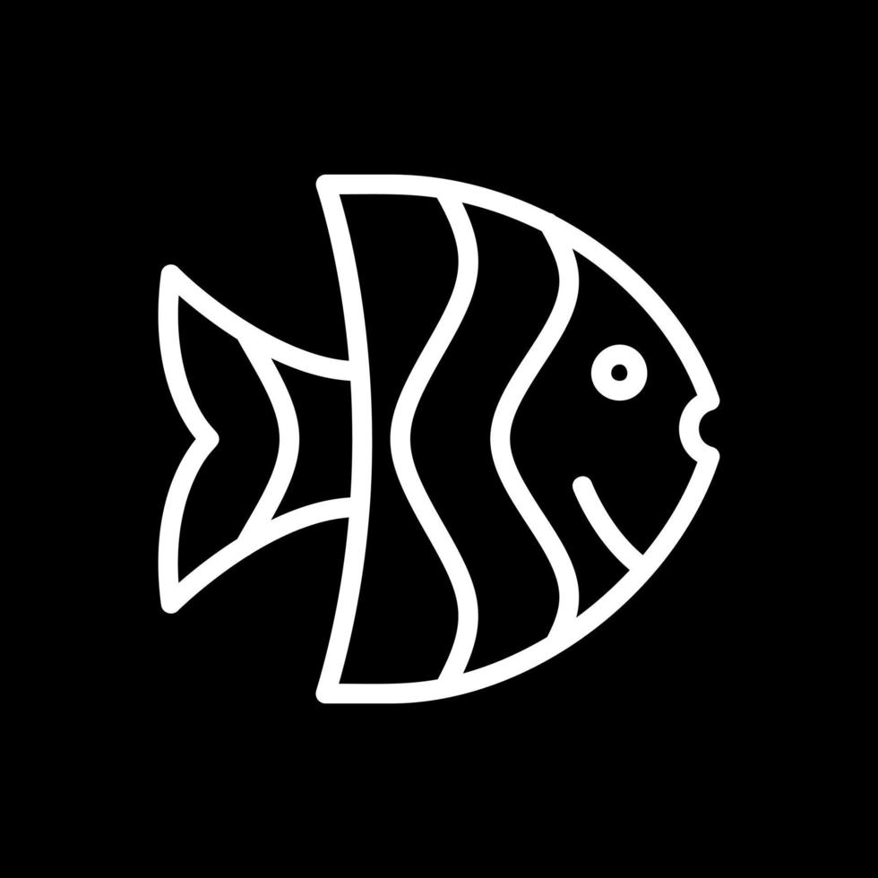 Angelfish Vector Icon Design