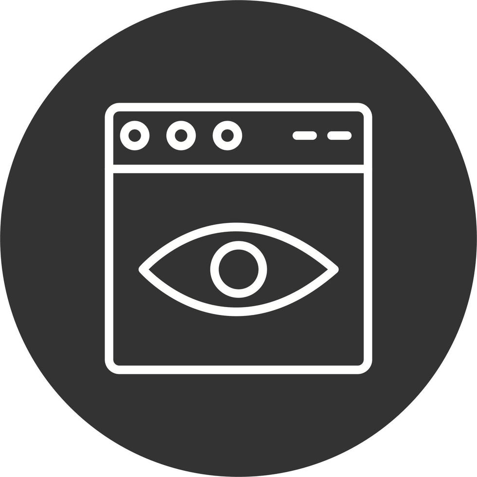 Web Browser Vector Icon