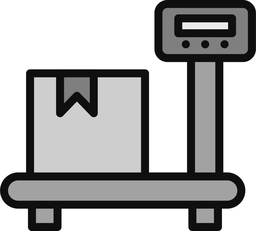 Weighing Vector Icon