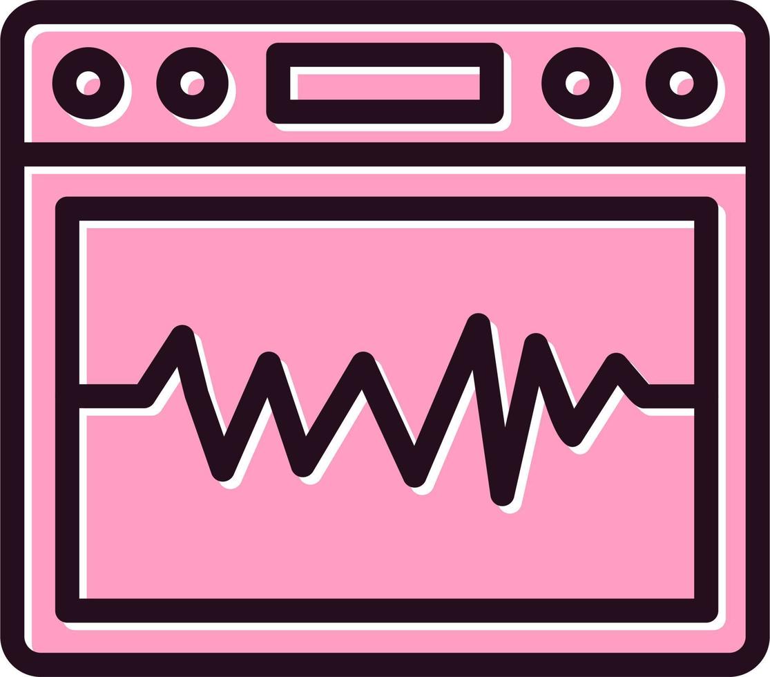 Seismograph Vector Icon