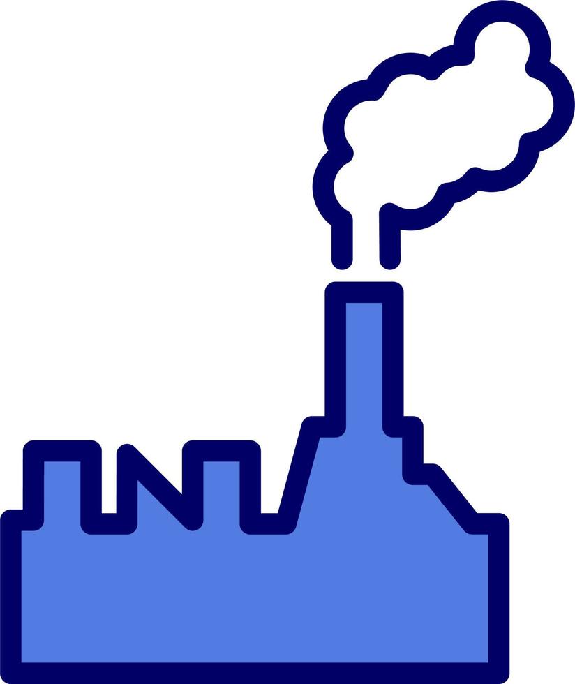Oil Refinery Vector Icon