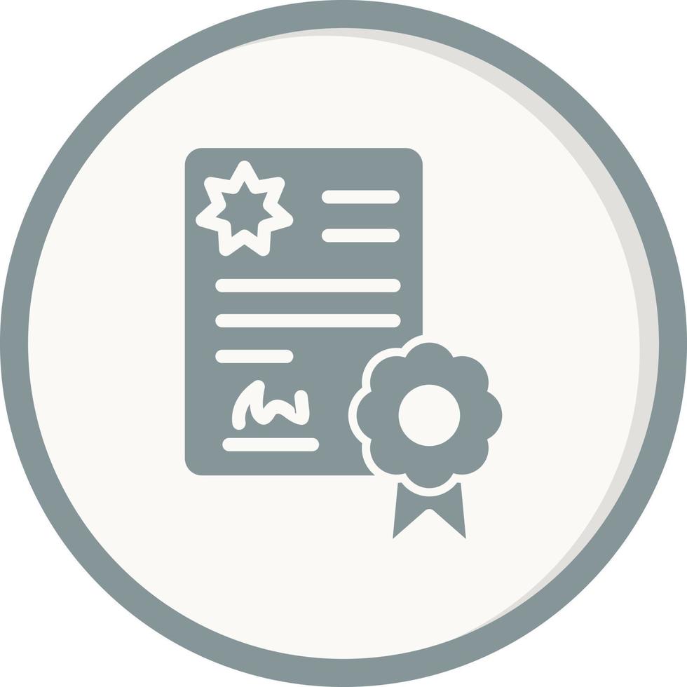 License Vector Icon