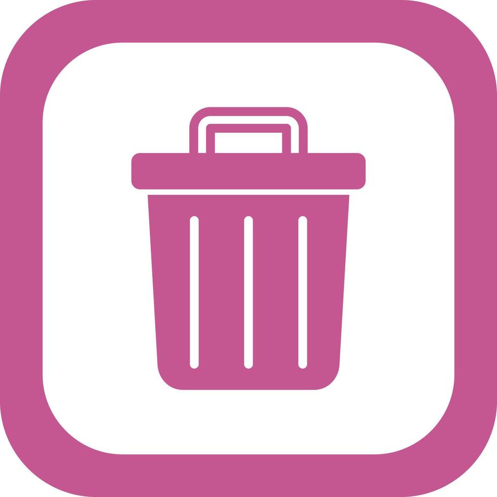 Trash Bin Vector Icon