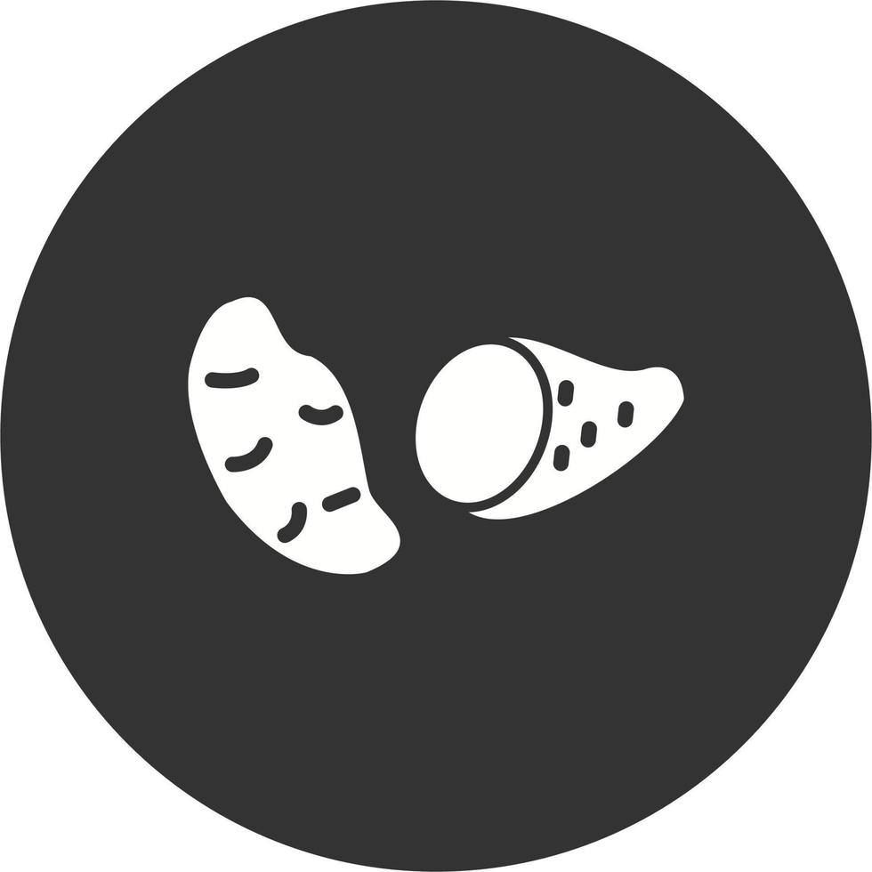 Sweet Potato Vector Icon