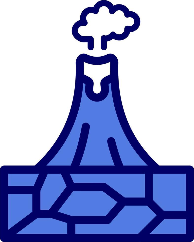 Volcano Vector Icon