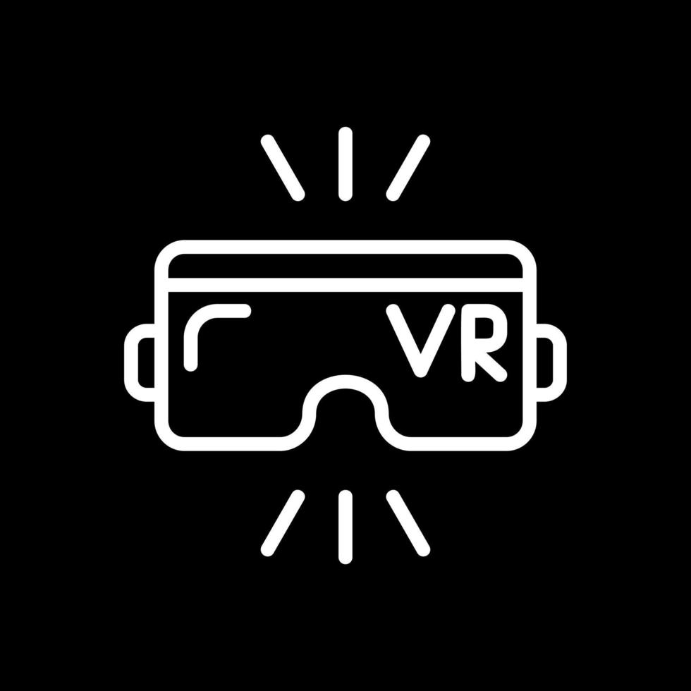 diseño de icono de vector de realidad virtual